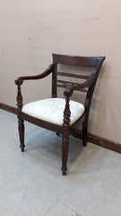 Imported Malaysian Pair Of Coffee Chairs with Table Set