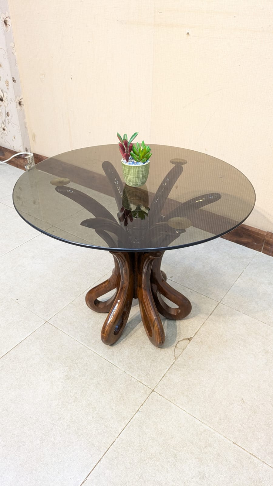 Center Table with 2 Side Tables