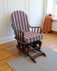 Solid Sheesham Wood Rocking Chair