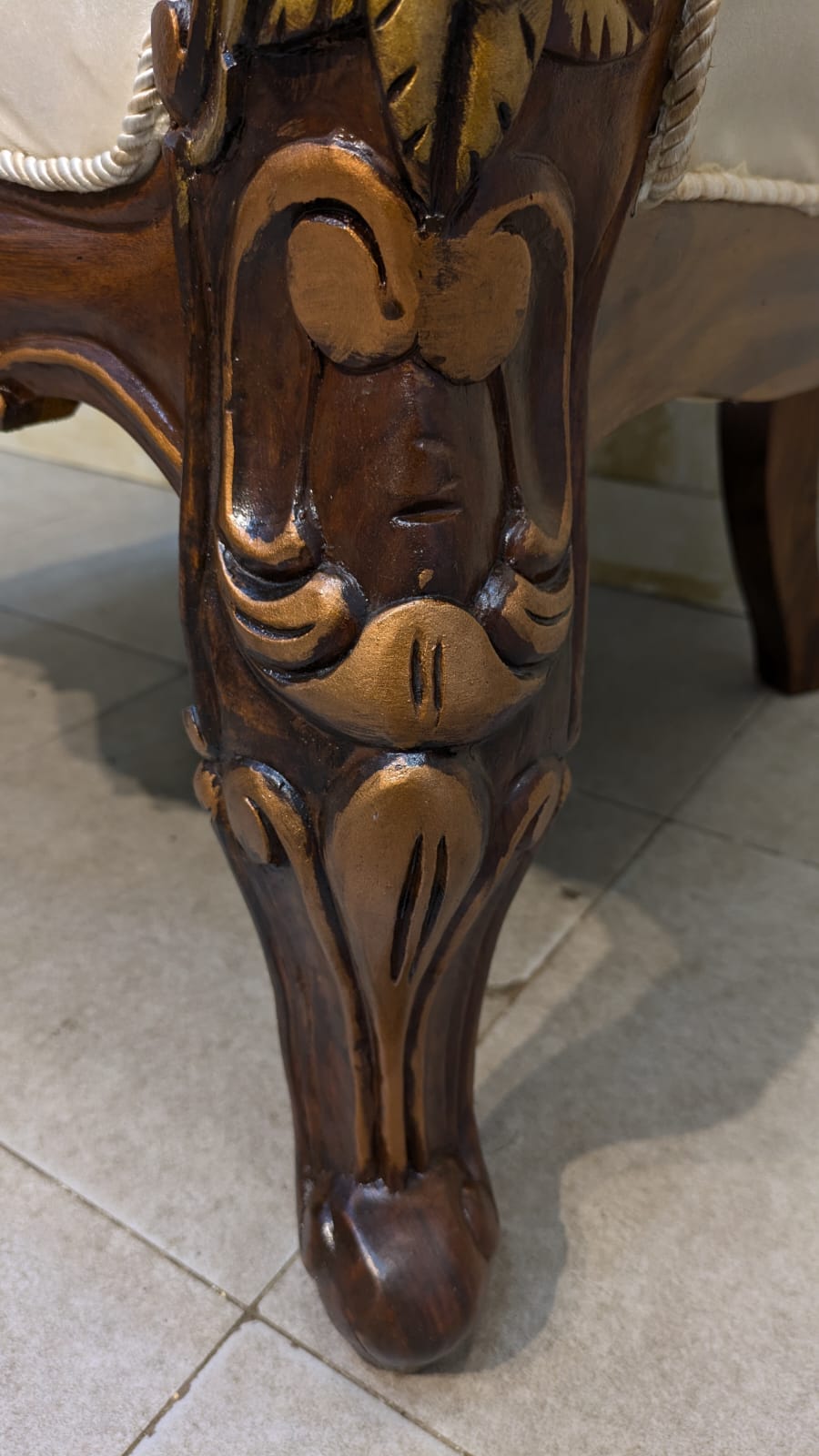 High back chair