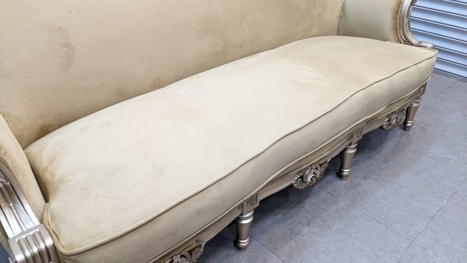 Solid Sheesham Wood 3 Seater Chinioti Sofa