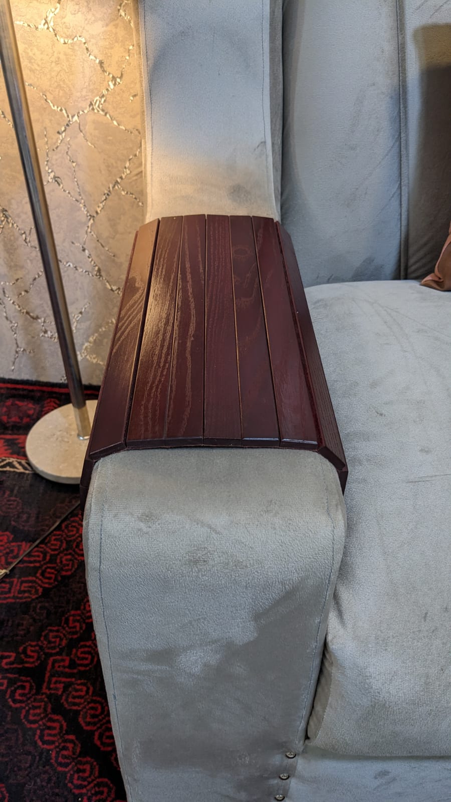 Brand New Wooden Sofa Armrest Table