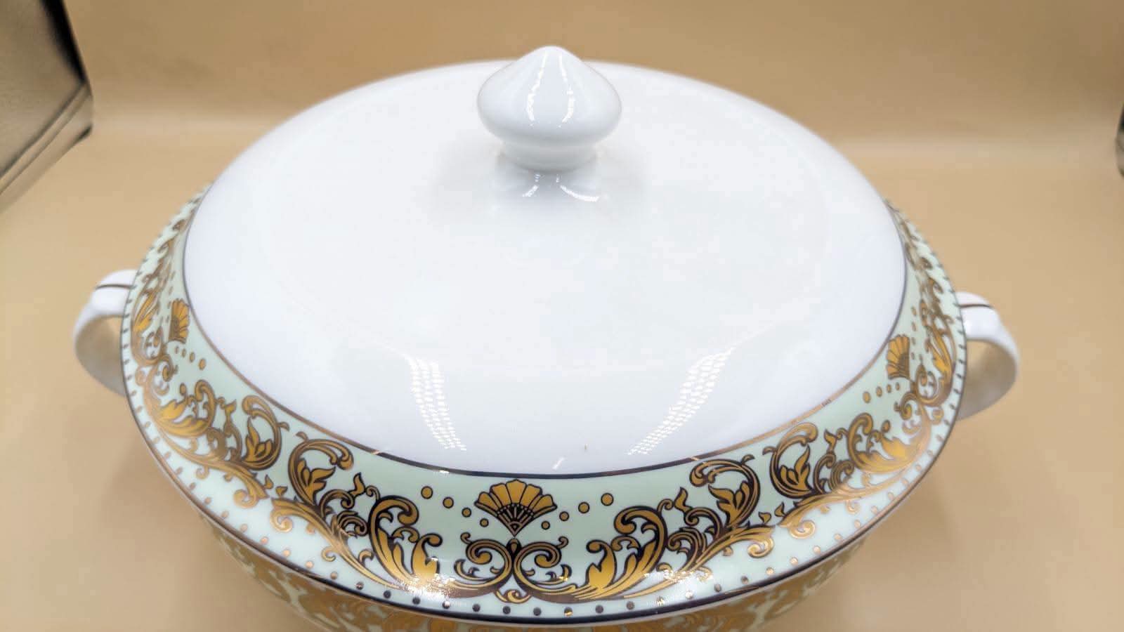 ✨ Imported 21 Pieces New Bone China Soup Set ✨