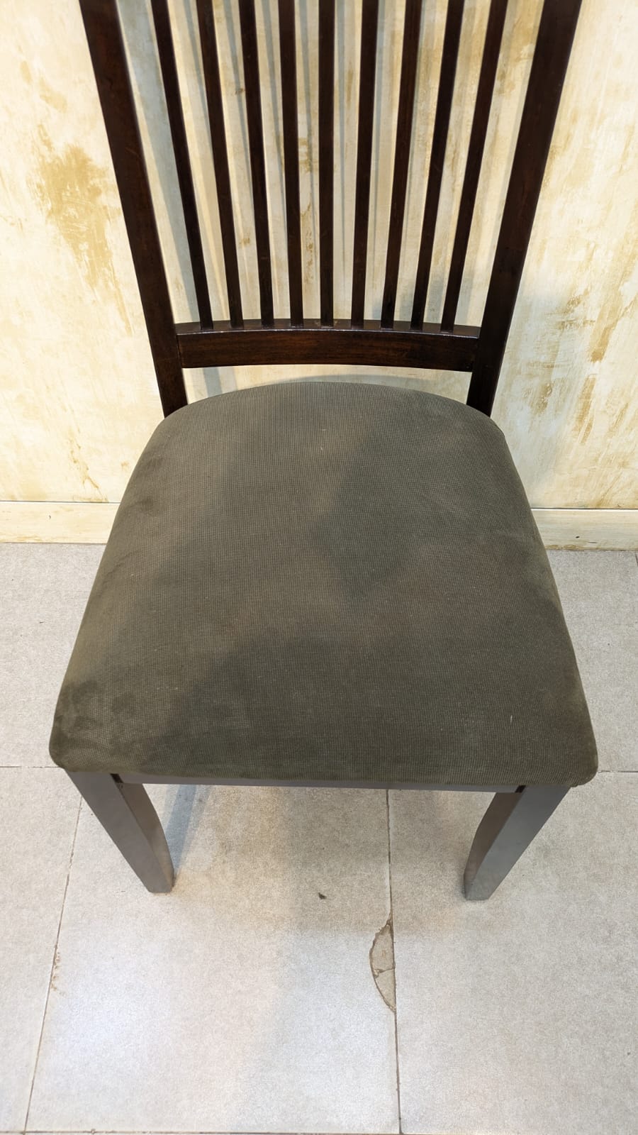 Imported Solid Beech Wood 6 Seater Dining Set