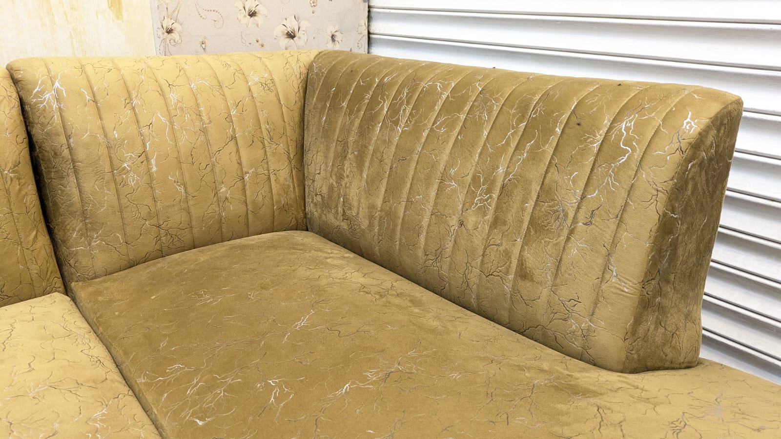 6 Seater L Shape Sofa Set