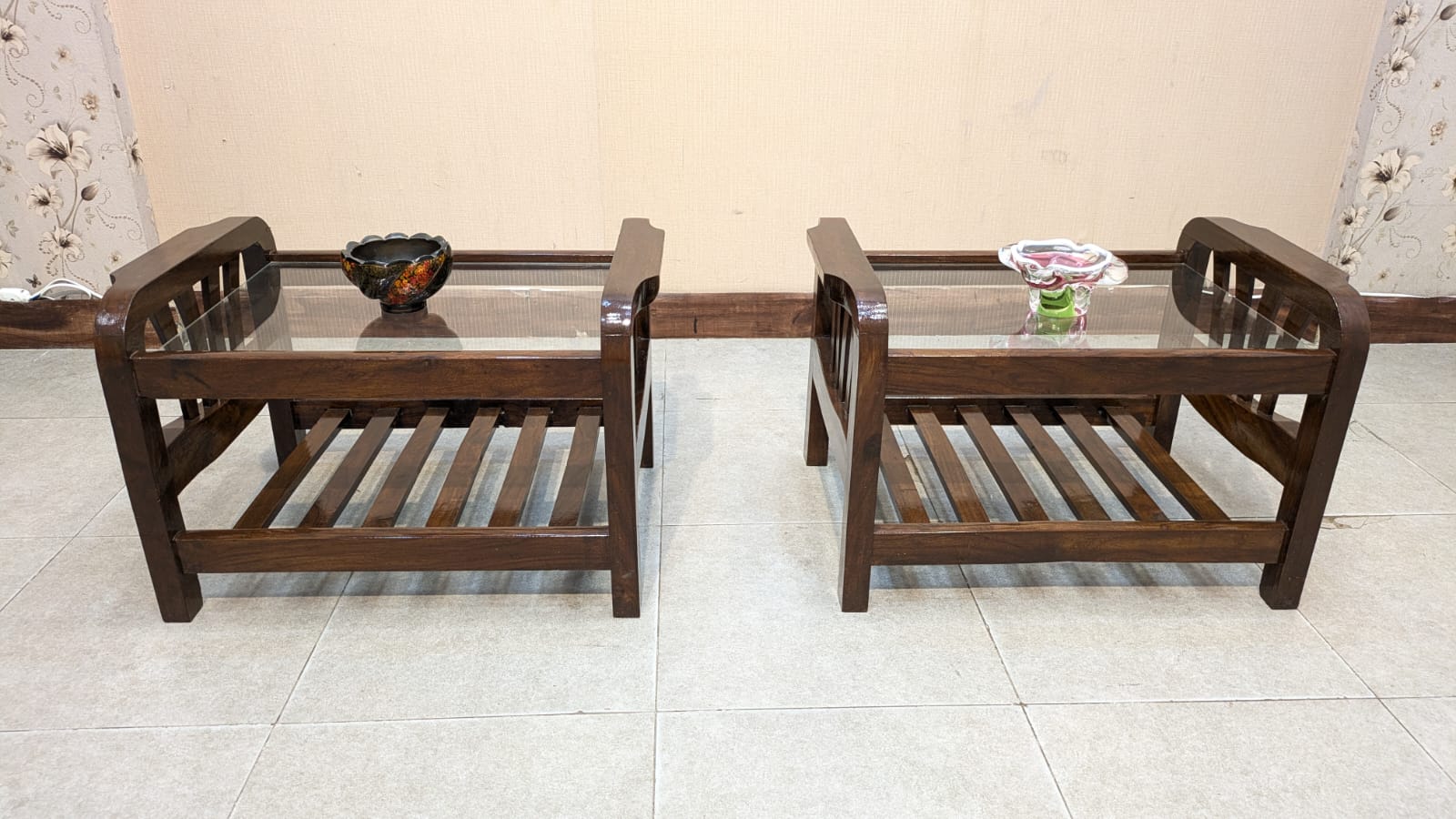 Pair Of Corner Tables