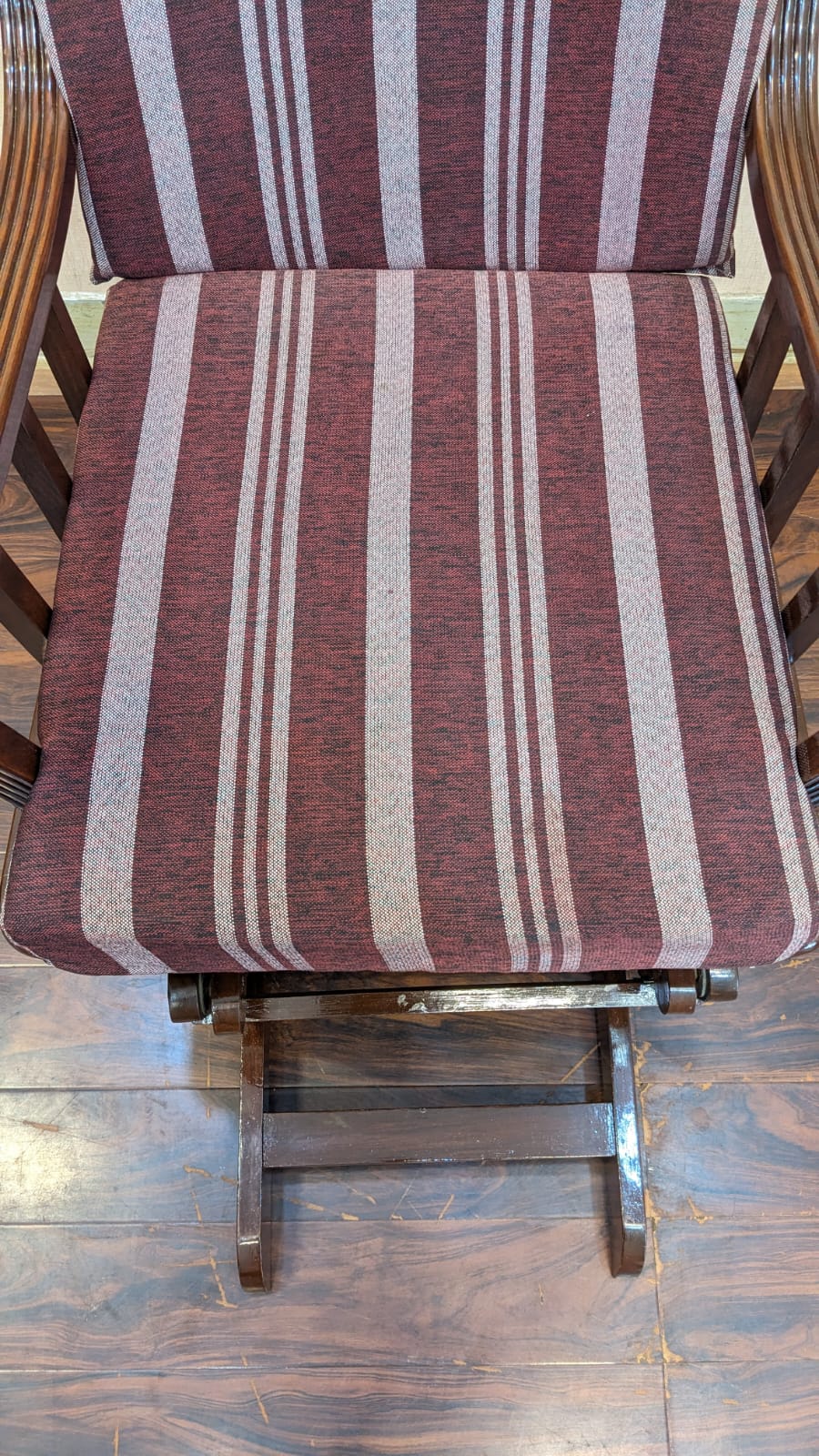 Solid Sheesham Wood Rocking Chair