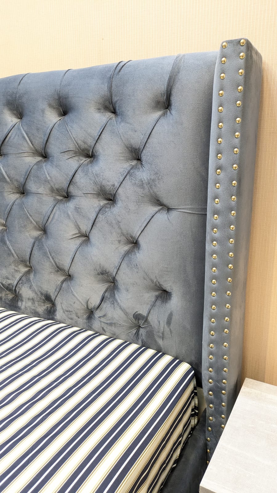 Brand New King Size Bed with 2 Side Tables