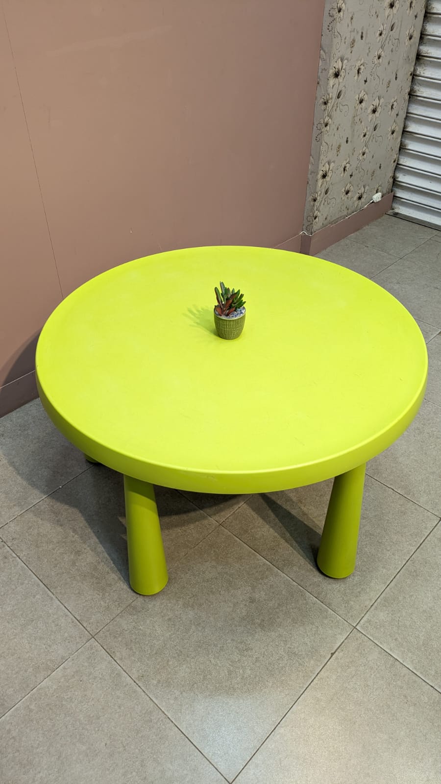 IMPORTED IKEA MAMMUT KIDS TABLE & CHAIRS SET