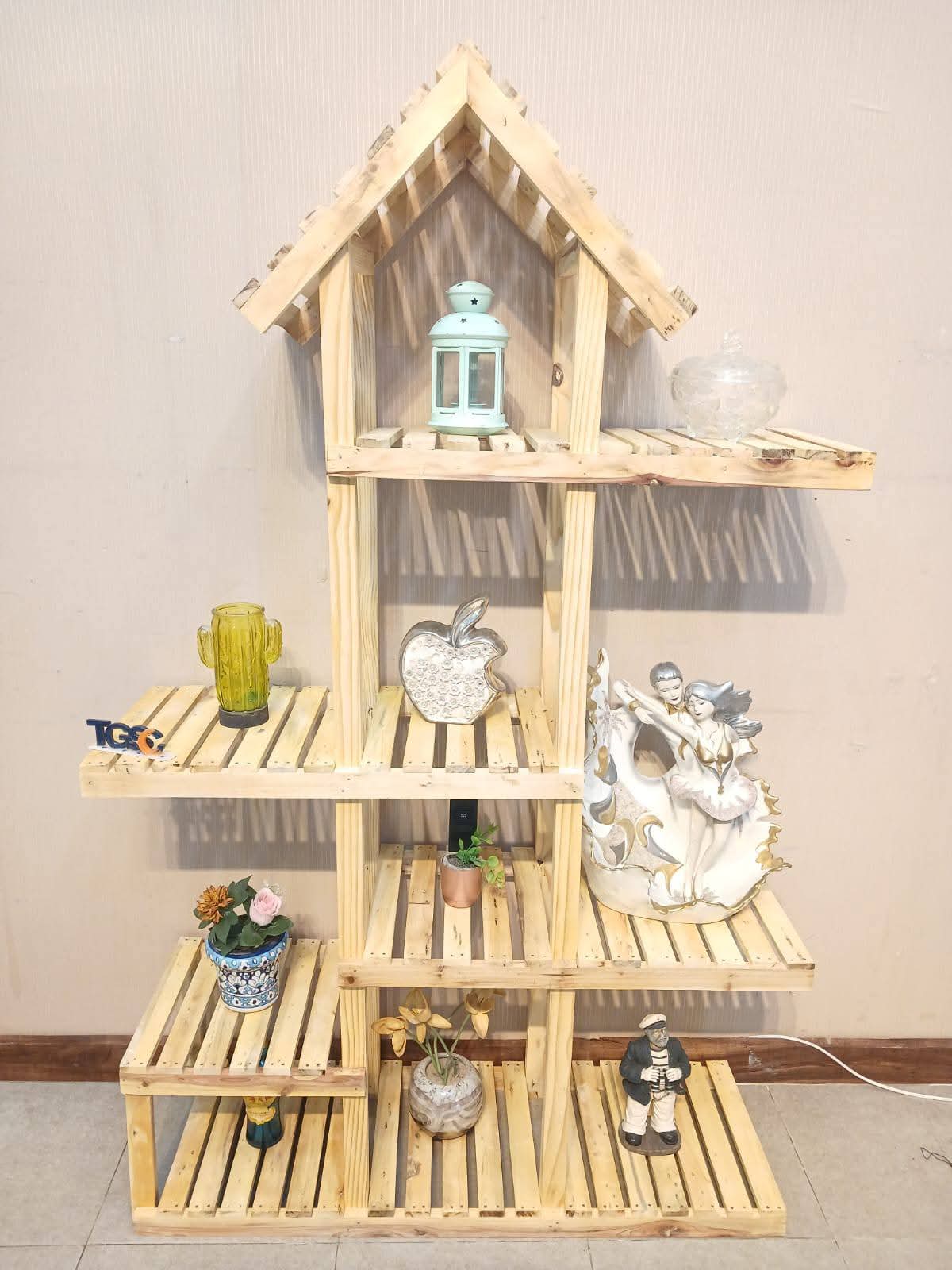 Brand New House Style Wooden Display Rack