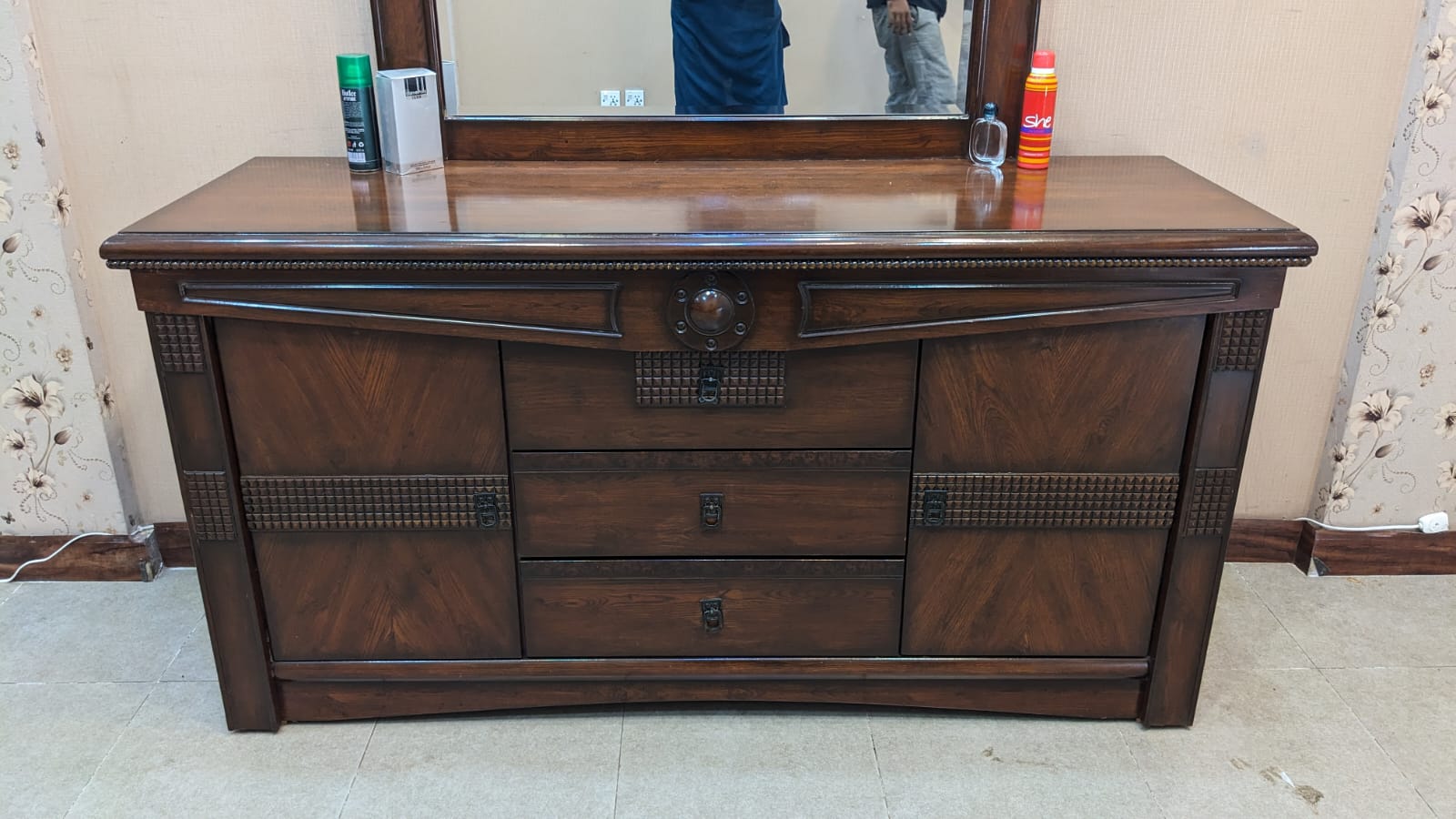 Imported Dubai King Size Bed Set