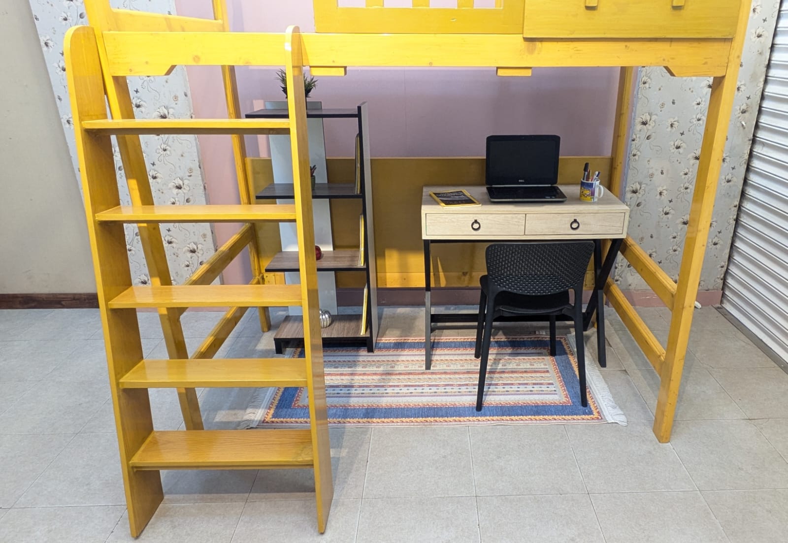 Pure Wooden Kids loft Study Table And Other Items