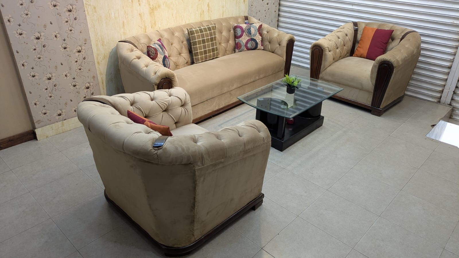 5 Seater Chesterfield Sofa Set