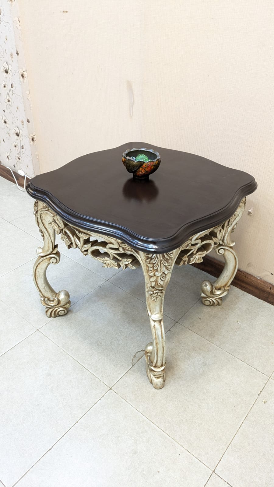 Pure Sheesham Wood Corner Table