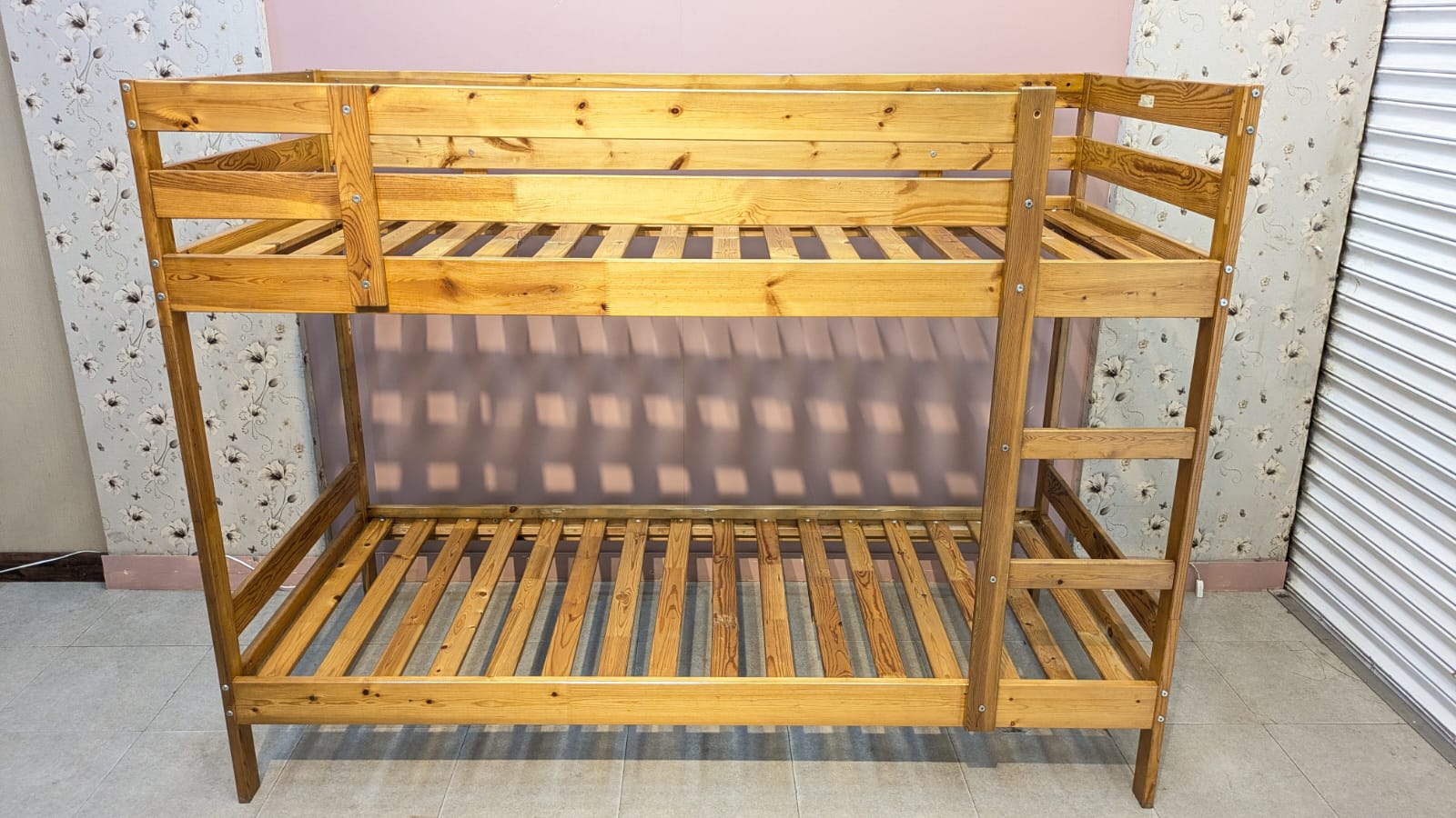 IMPORTED IKEA PURE WOODEN BUNK BED – SPACE-SAVING & STYLISH! 🛏️