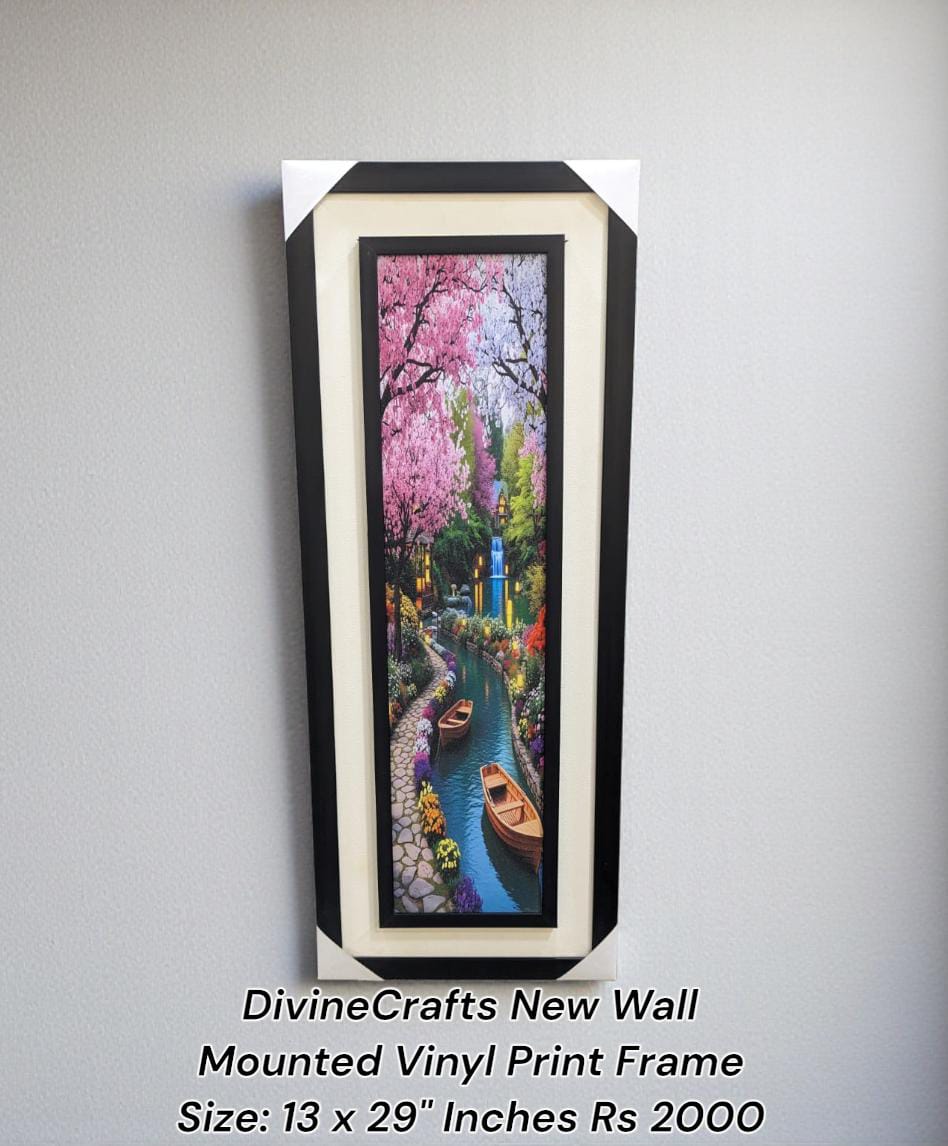 New Wall Mounted Vinyl Print Frames