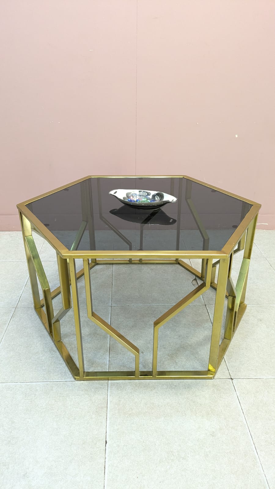 L-SHAPE SOFA SET WITH CENTRE TABLE