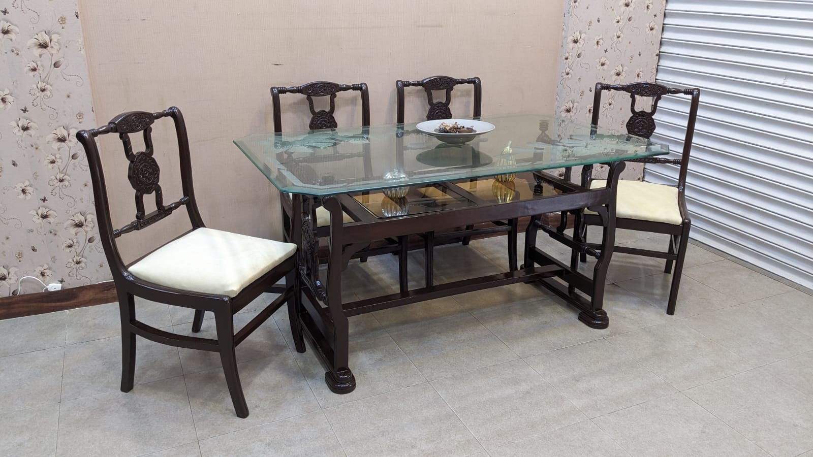 Sheesham Wood 6 Seater Dining Table
