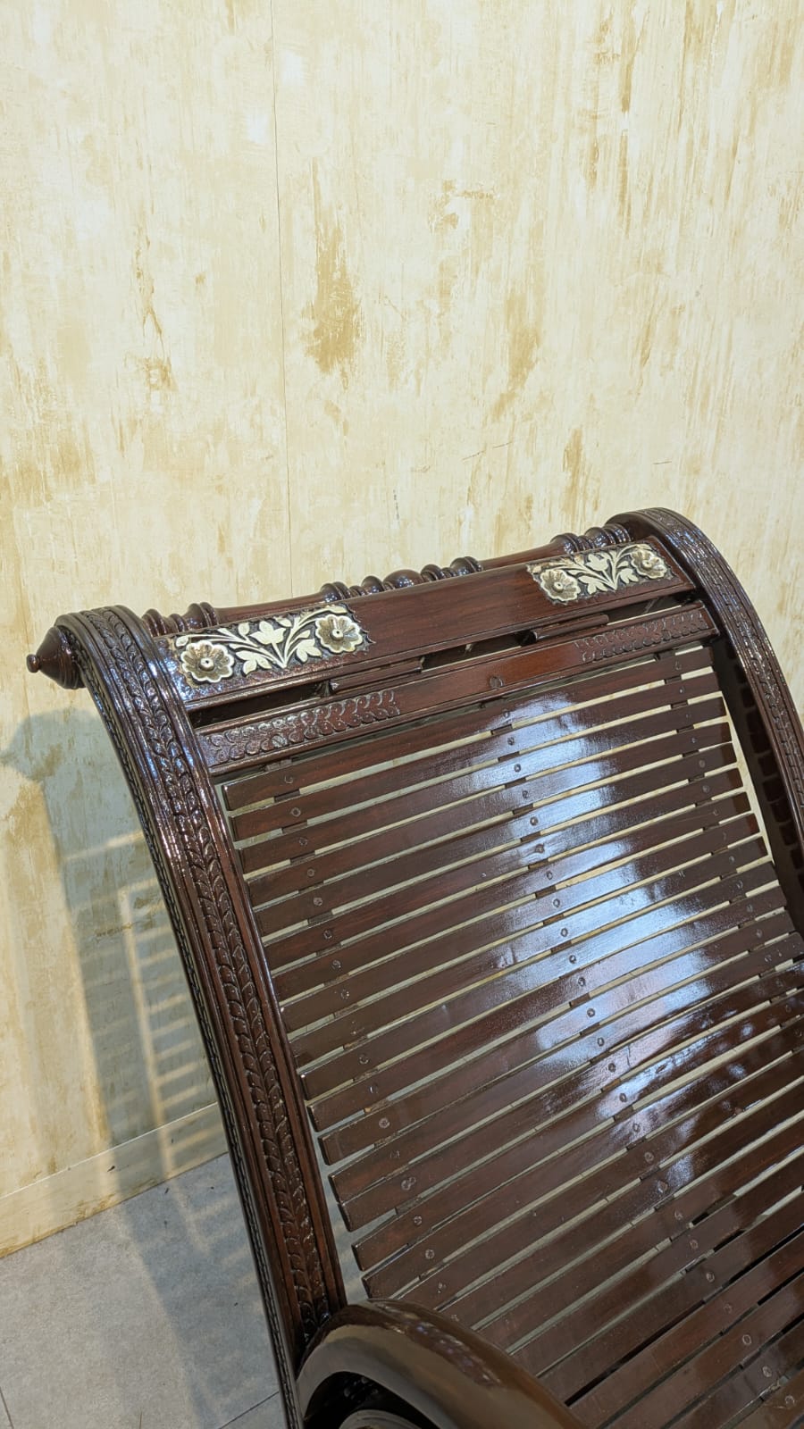 ROYAL SOLID SHEESHAM WOOD ROCKING CHAIR