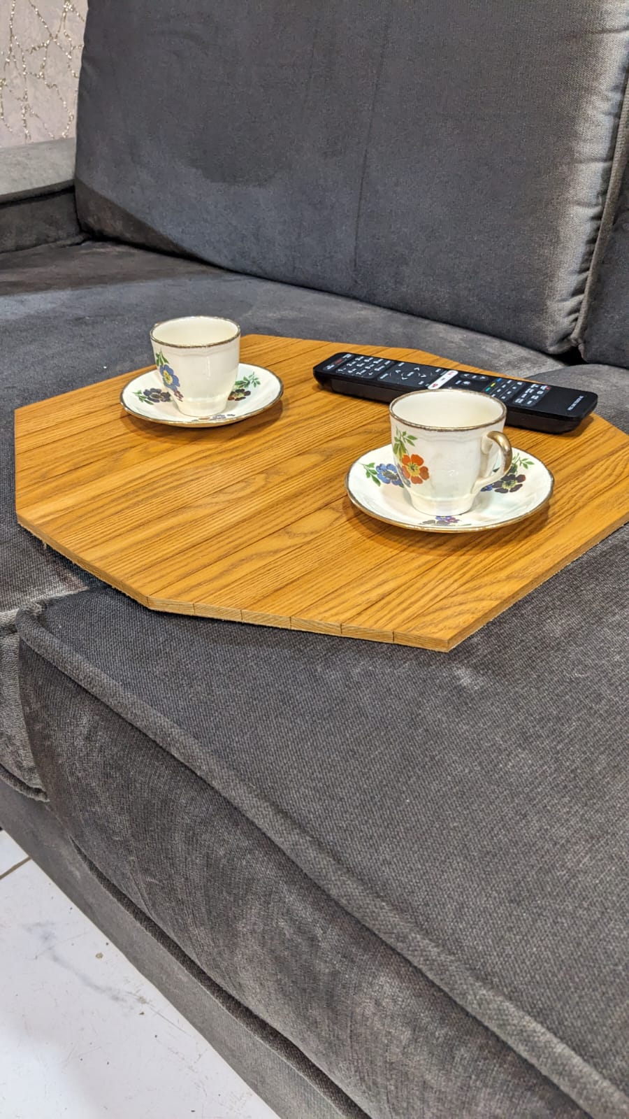 Brand New Wooden Sofa Armrest Table