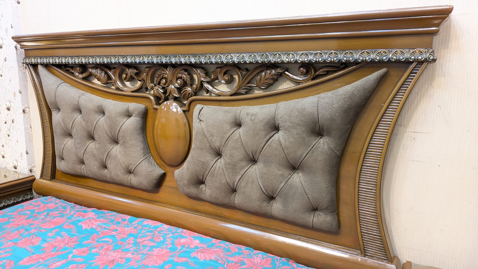 King Size Bed Set with Spring Air Mattress