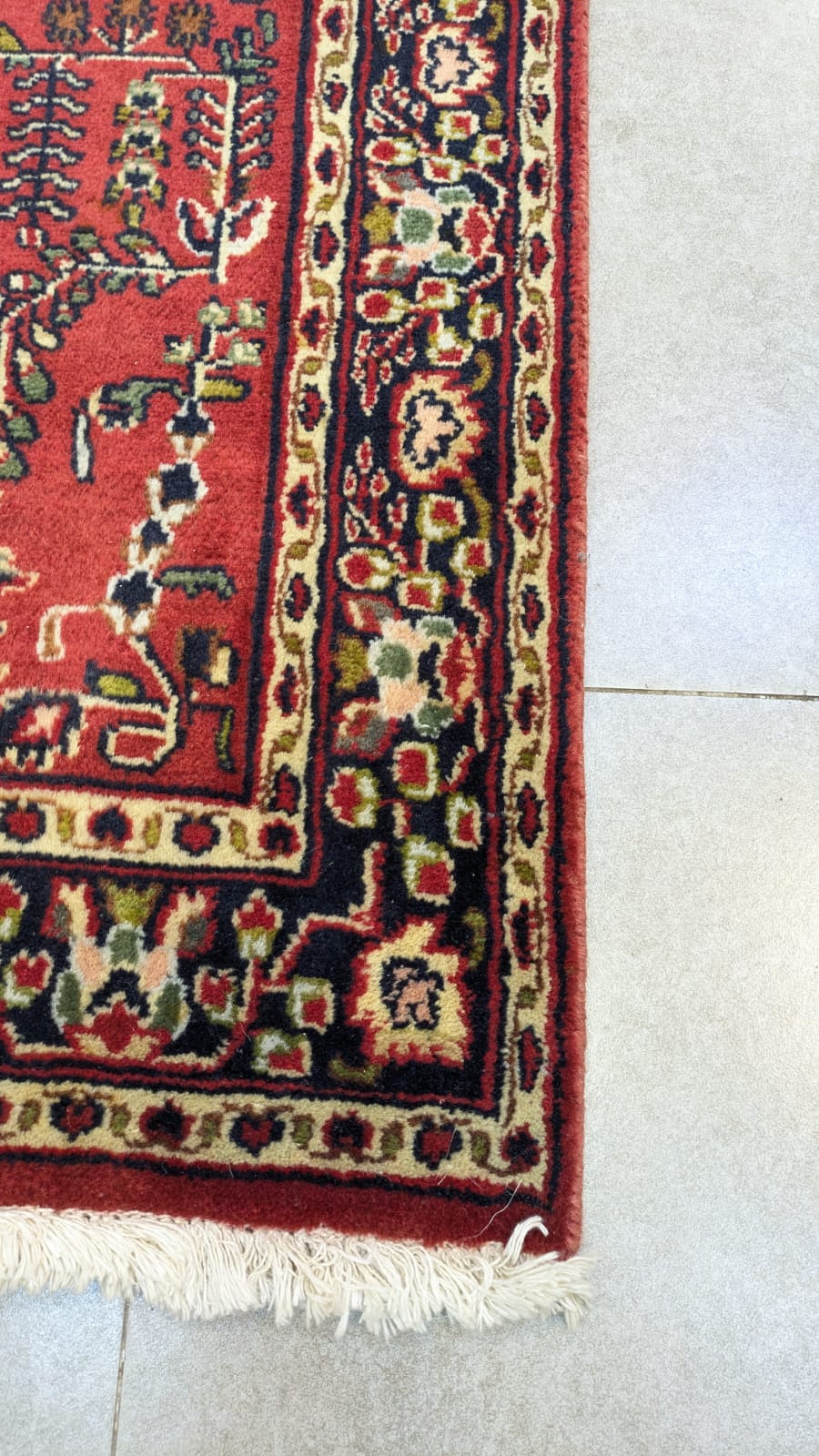 Vintage Persian Hand Knotted Carpet