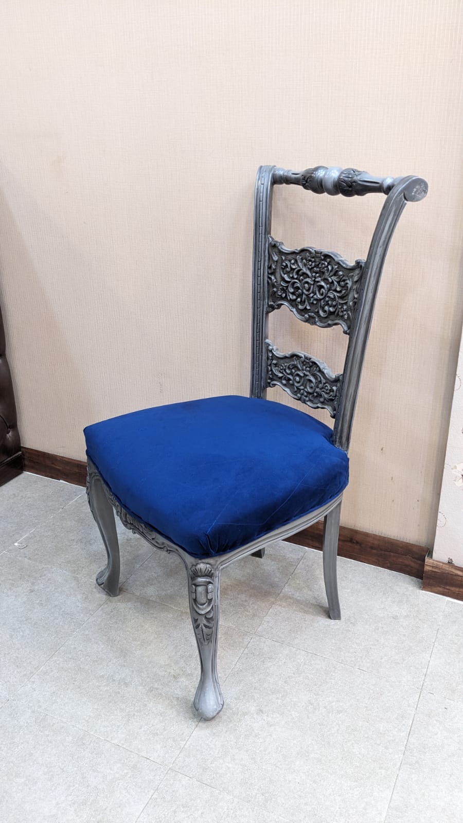 Solid Sheesham Wood 6 Seater Round Dining Table