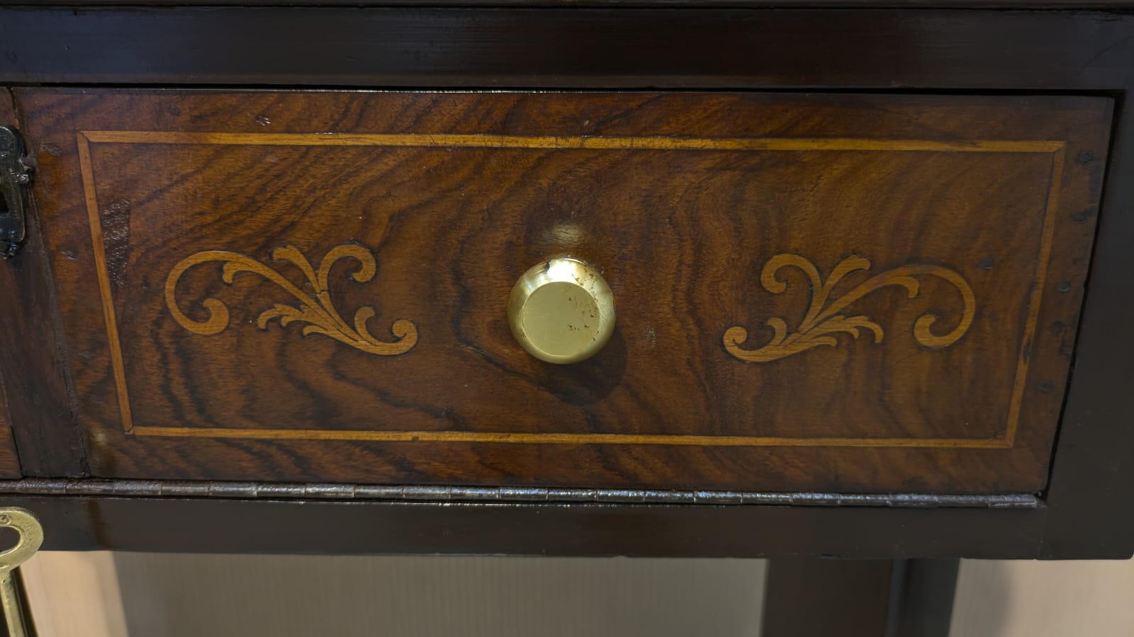 Vintage Drop Leaf Style Study Table
