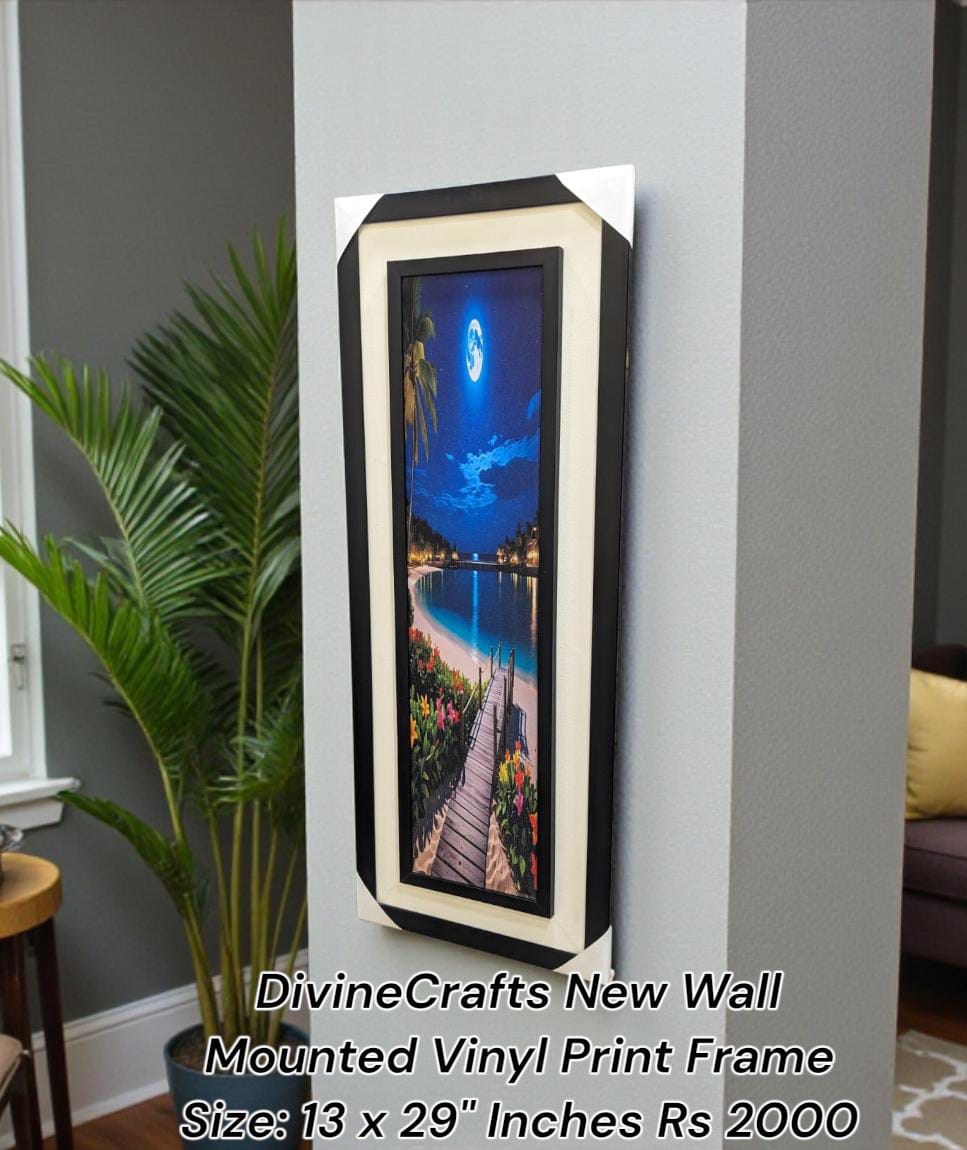 New Wall Mounted Vinyl Print Frames