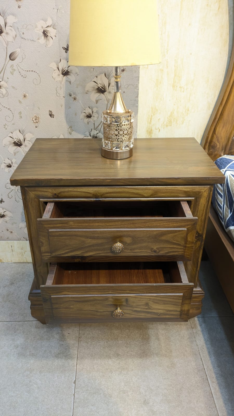 SHEESHAM WOOD KING SIZE BEDROOM SET