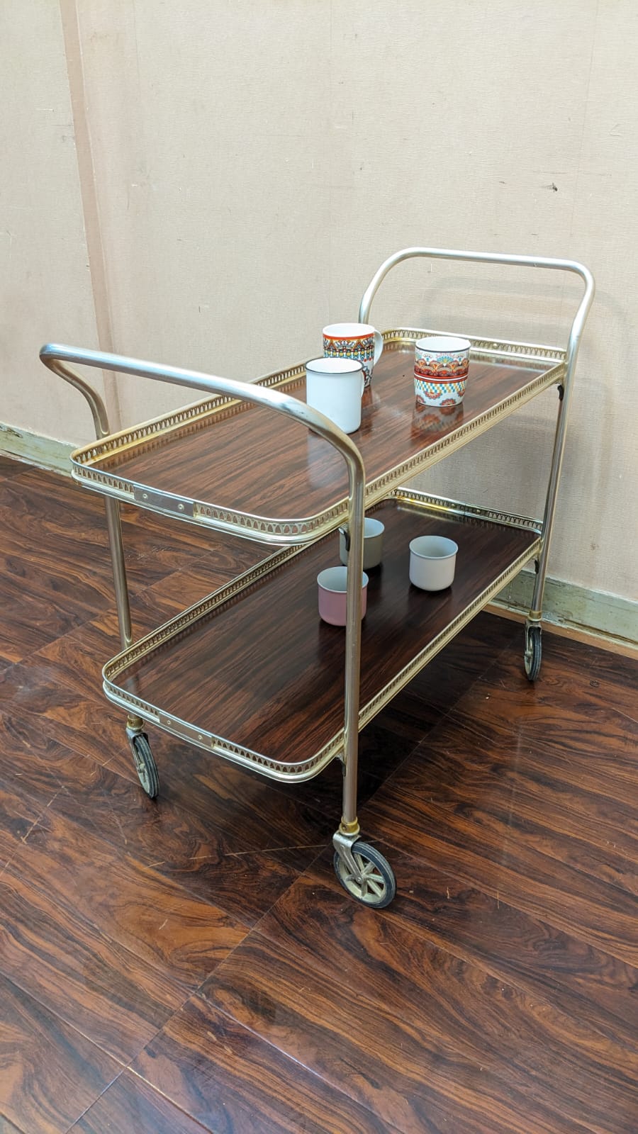 2 Tier Tea Trolley