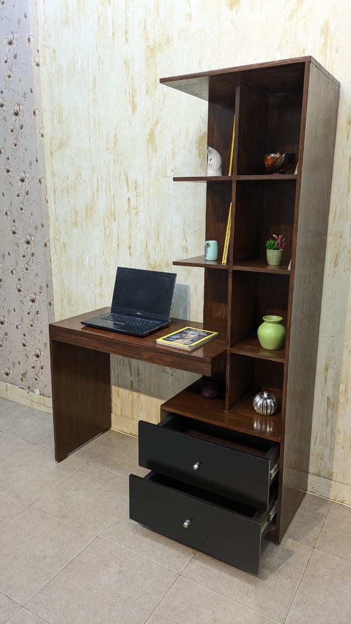 Study Table with Book Shelf