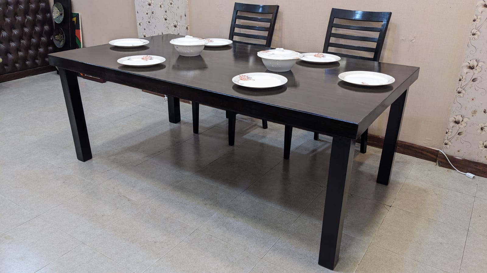 Habitt Trapezoid 6 Person Dining Table
