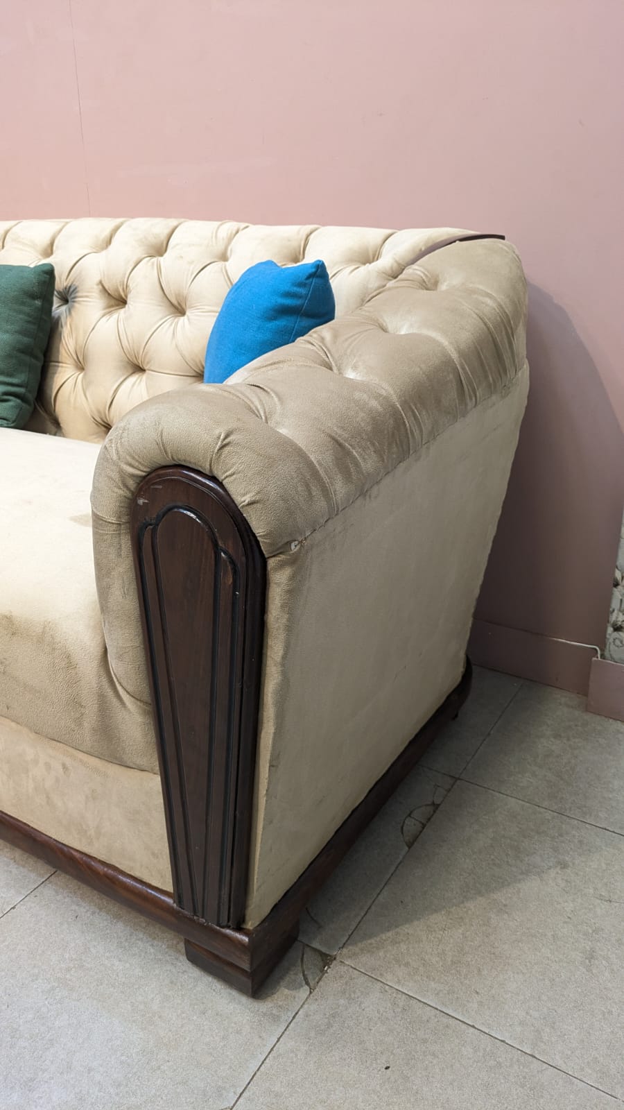 Modern 5 Seater Chesterfield Sofa Set