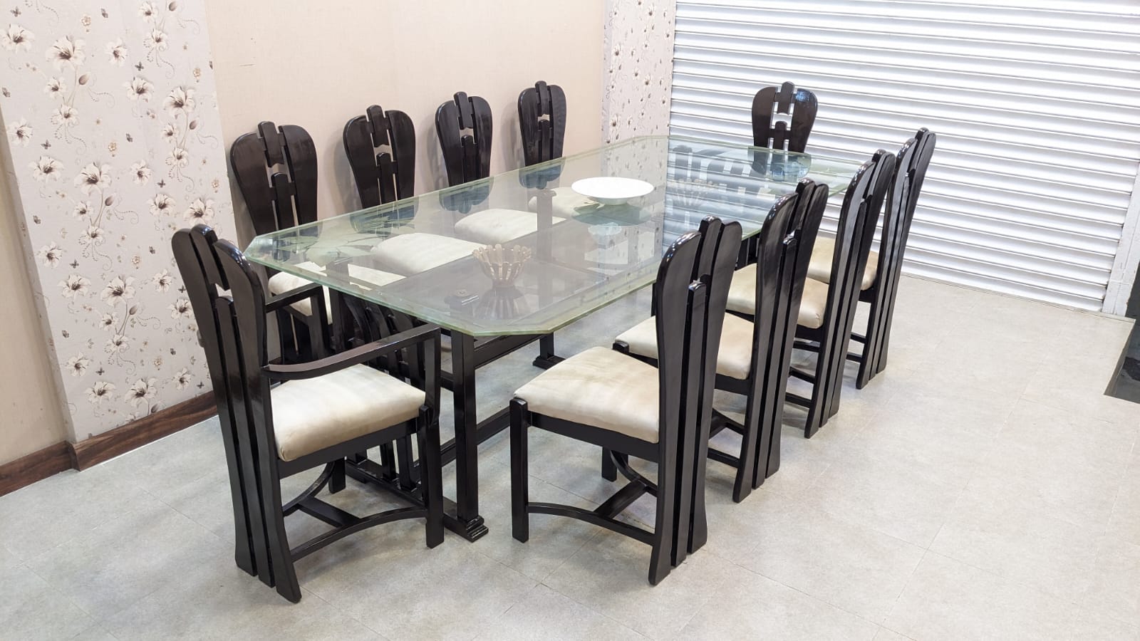 Sheesham Wood 10 Seater Dining Table