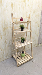 Brand New Pure Wooden Foldable Display Shelf
