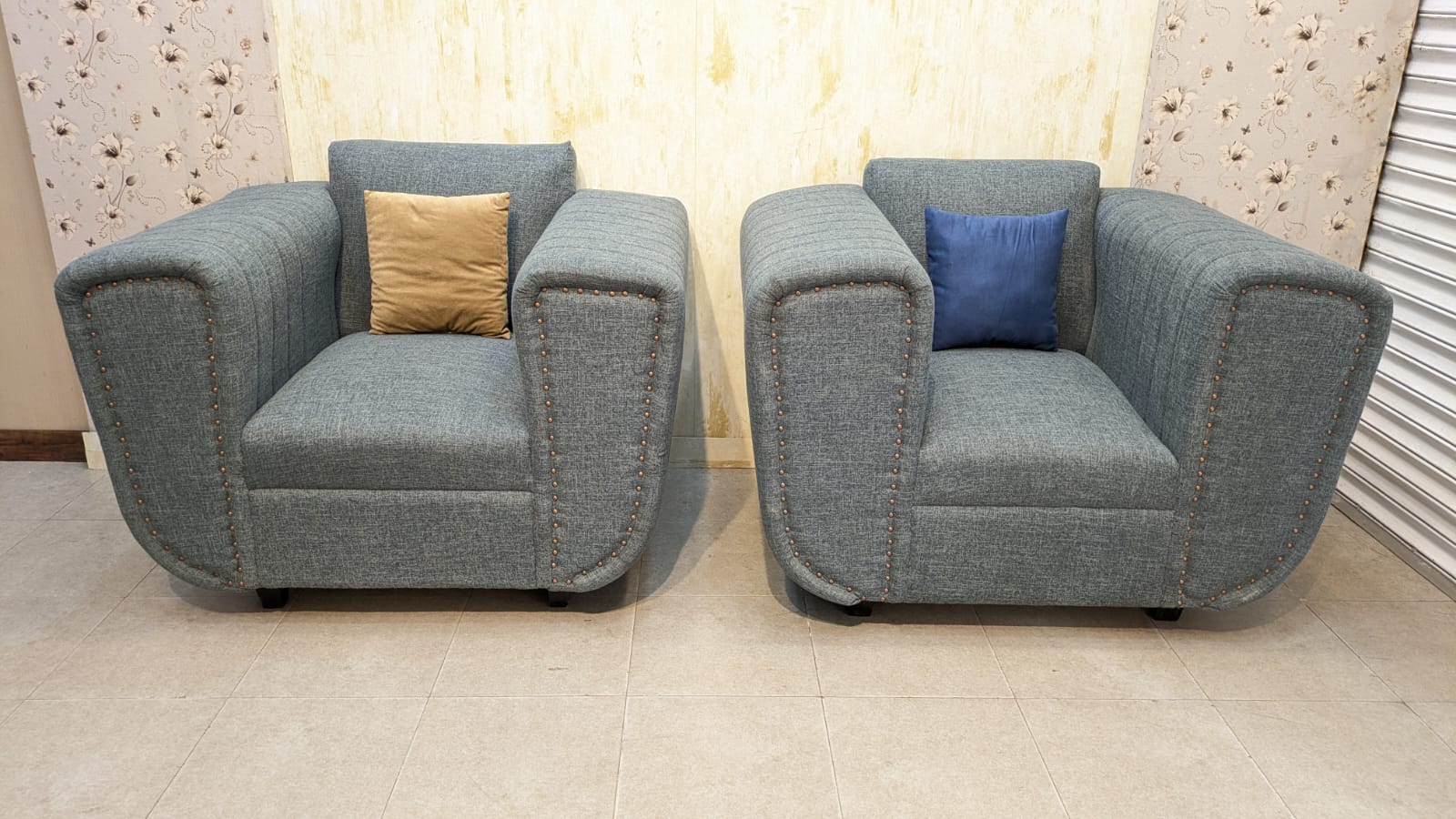Pair Of Single Seater Sofa's