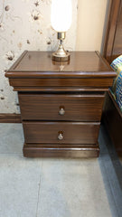 Super King Size Bed With 2 Side Tables