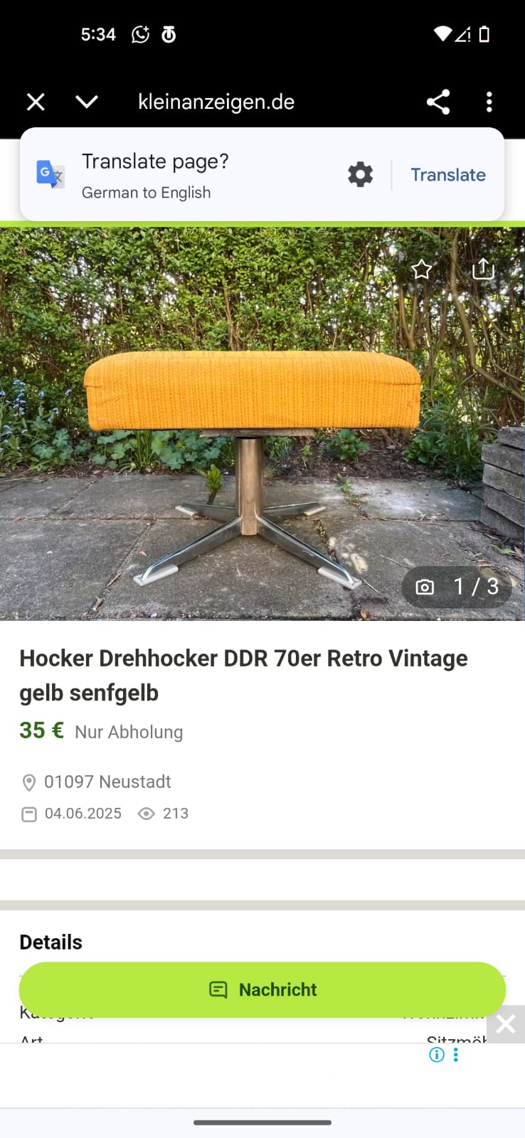 🔥Imported🔥Pair Of Stool