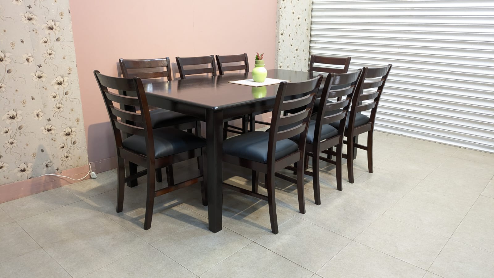 Imported Made In Malaysia 8 Seater Dining Table Set