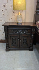 Solid Sheesham Wood King Size Bed Set