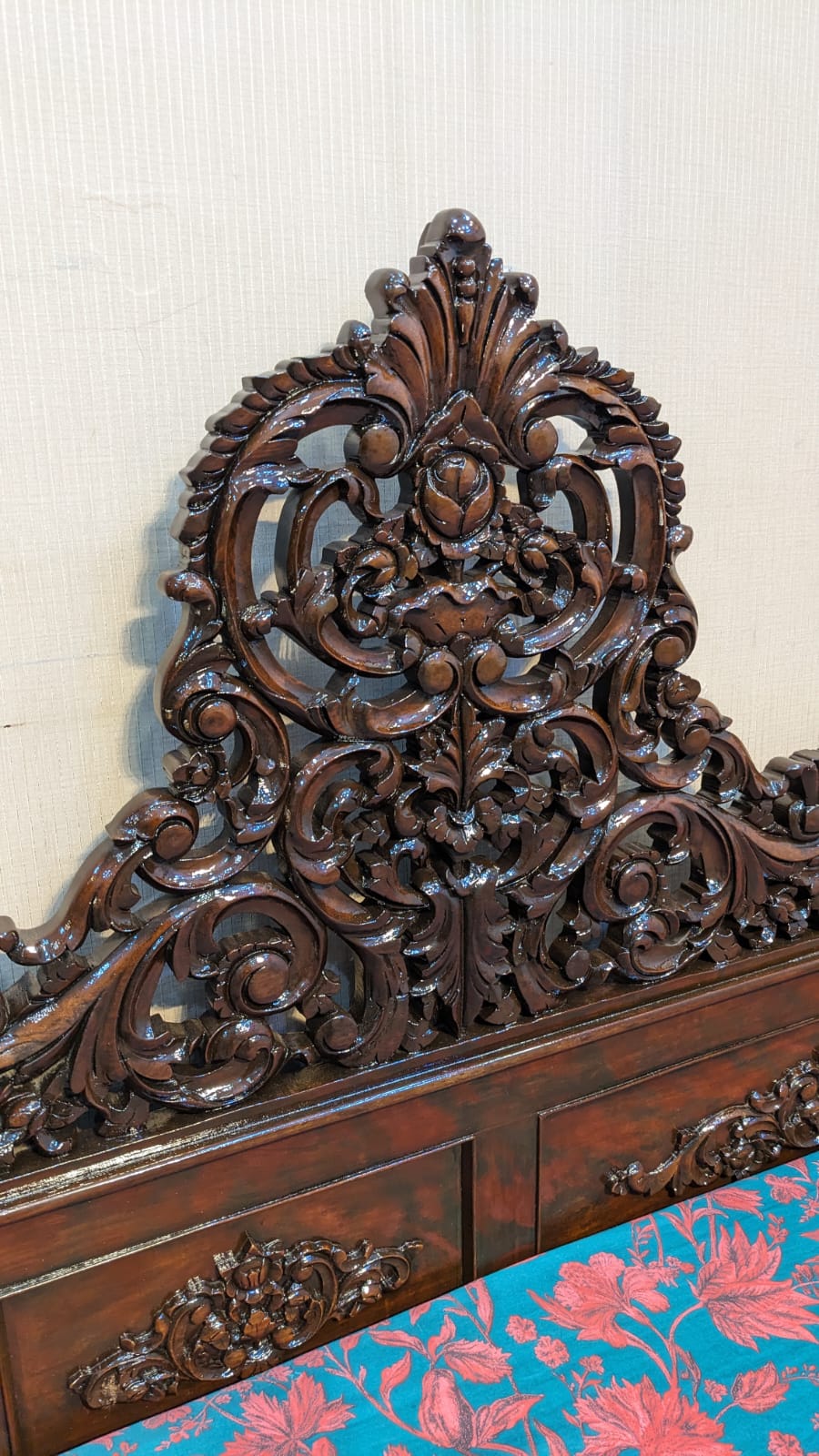 Antique King Size Bed Set