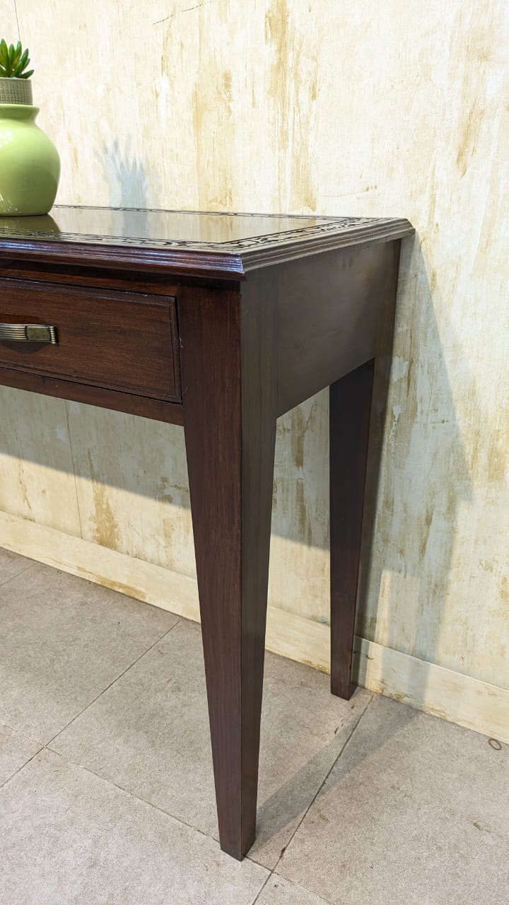 100% Solid Sheesham Wood Console Table