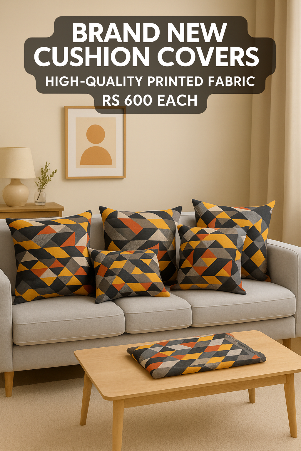 New Sofa Cushion Cover