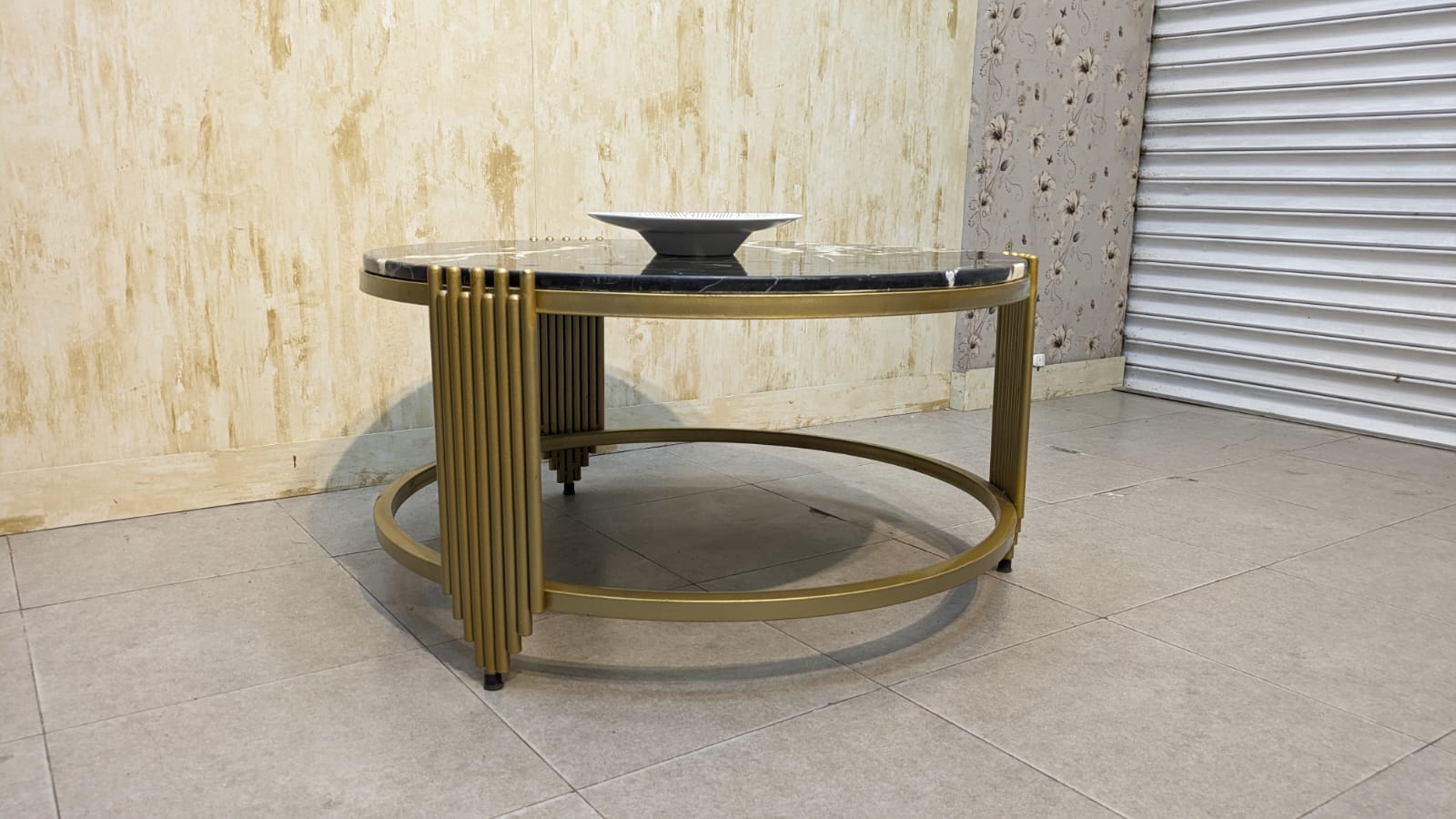 Center Table with Marble Top
