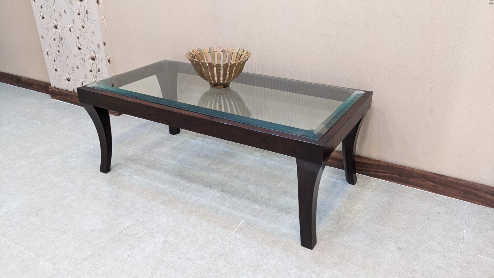 Solid Sheesham Wood Center Table
