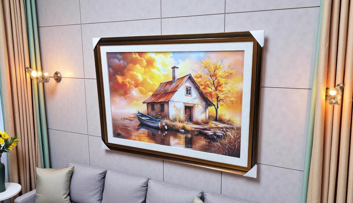 New Wall Mounted Frame Autumn Haven Cottage