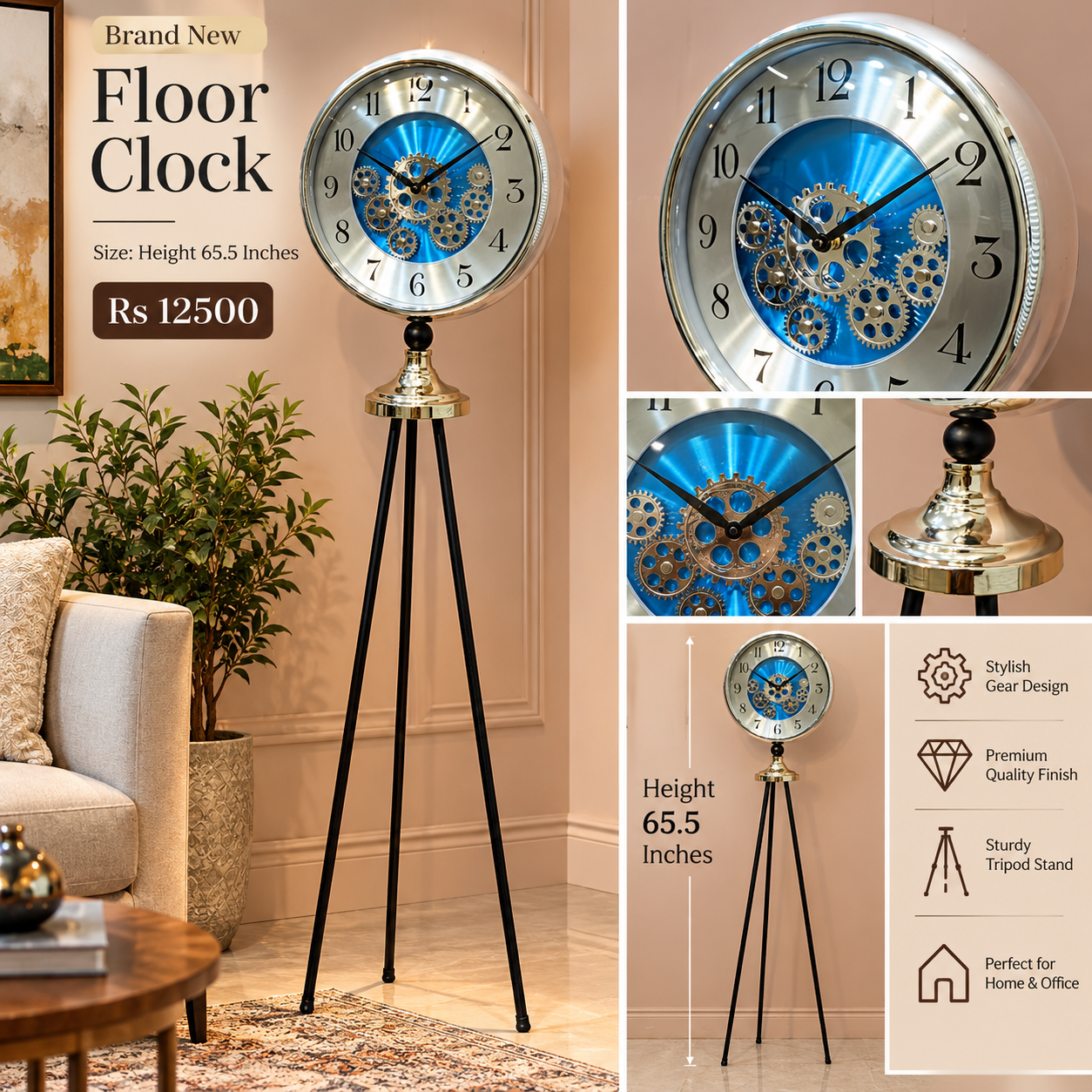 Brand new floor clock