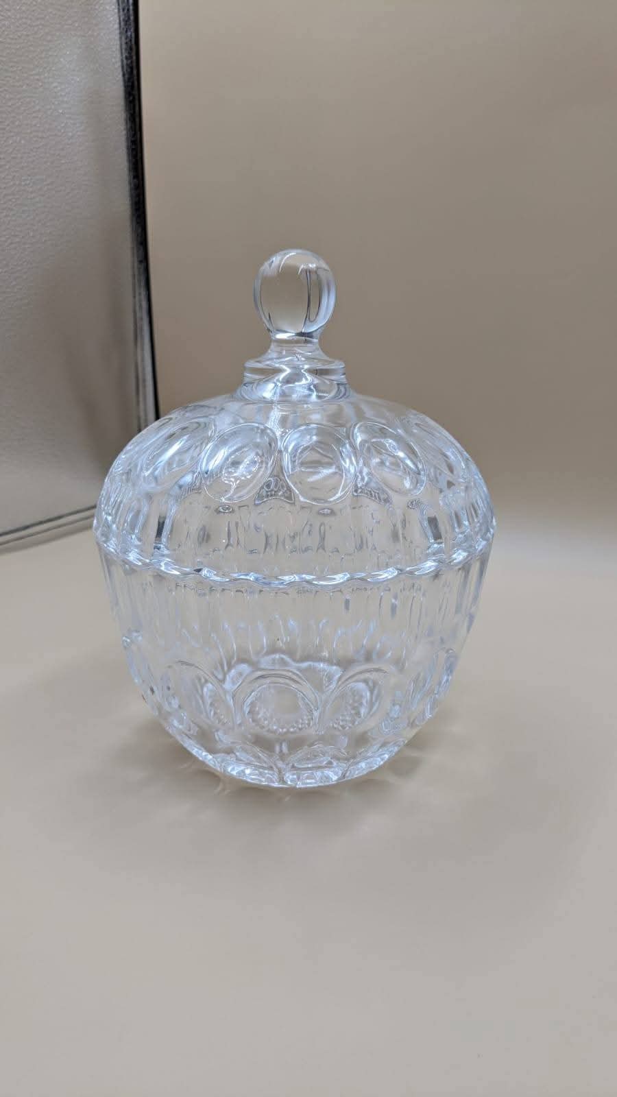 Decorative Glass Candy Jar
