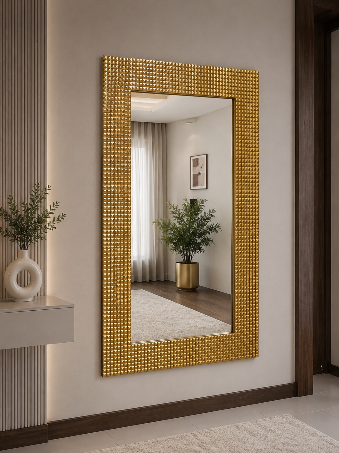 Full Length Wall Mounted Mirror